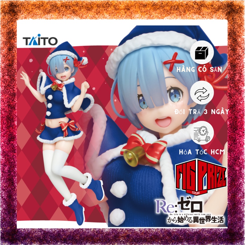 Mô hình Rem bản thường và Limited Original Winter Version Renewal Re:Zero - Precious Figure TAITO