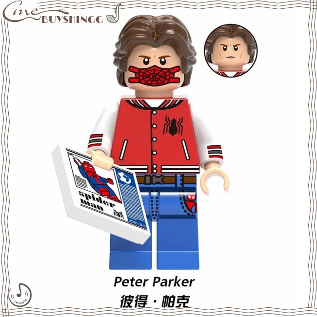 Mô Hình Lego Mini Hình Người Nhện Marvel