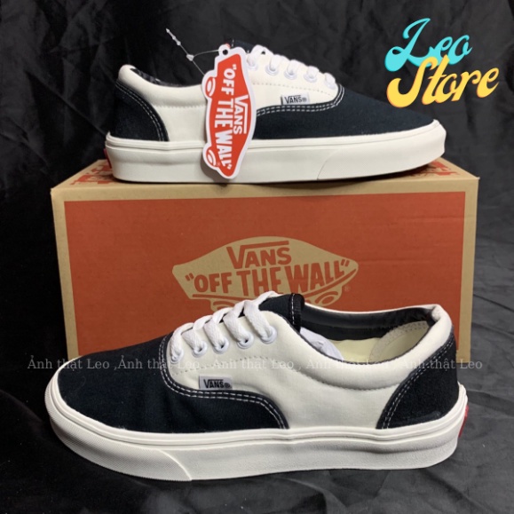 Giày Vans Vault Era Đen Trắng cao cấp full box ( Đế dày, form đẹp, lót da) - Luna store