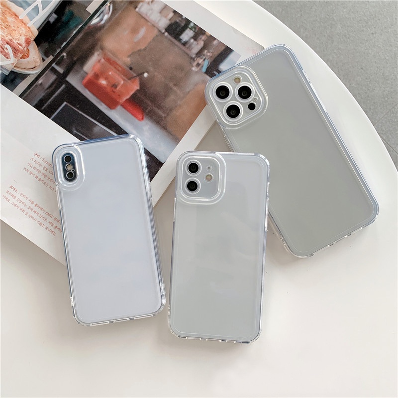 Ốp lưng iphone trong lỗ viền camera trong suốt 6/6plus/6splus/7/7plus/8/8plus/x/xs/11/12/pro/max/plus/promax k3
