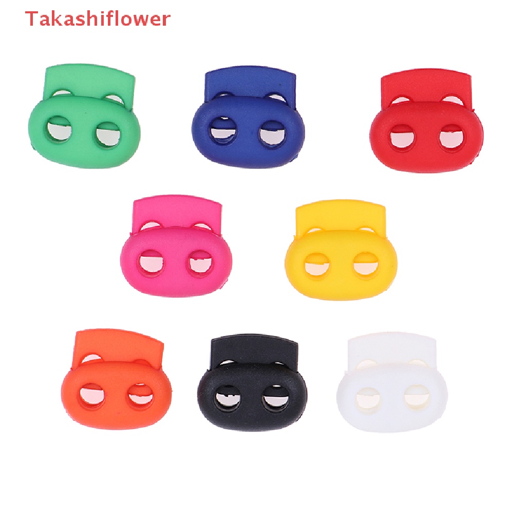 Set 20 Kẹp Khóa Dây Giày 5mm DIY Tiện Dụng