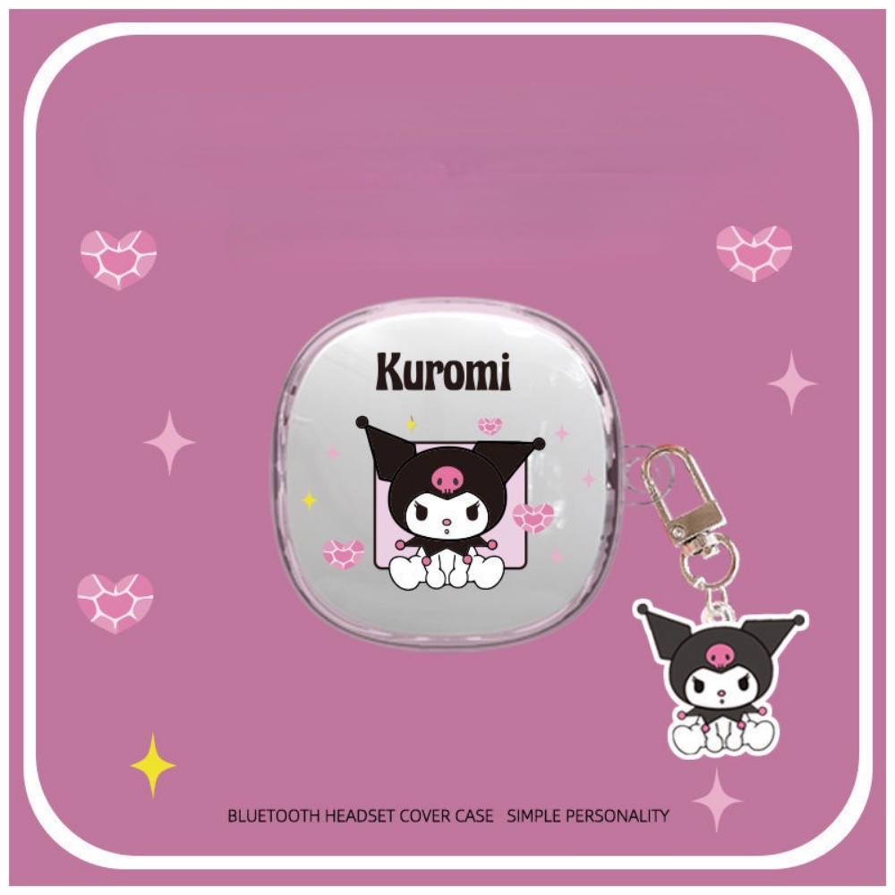 Lenovo XT62 Case Lenovo XT62 ốp tai nghe Vỏ Bảo Vệ Hộp Sạc Tai Nghe Hình Kuromi & Bear Dễ Thương