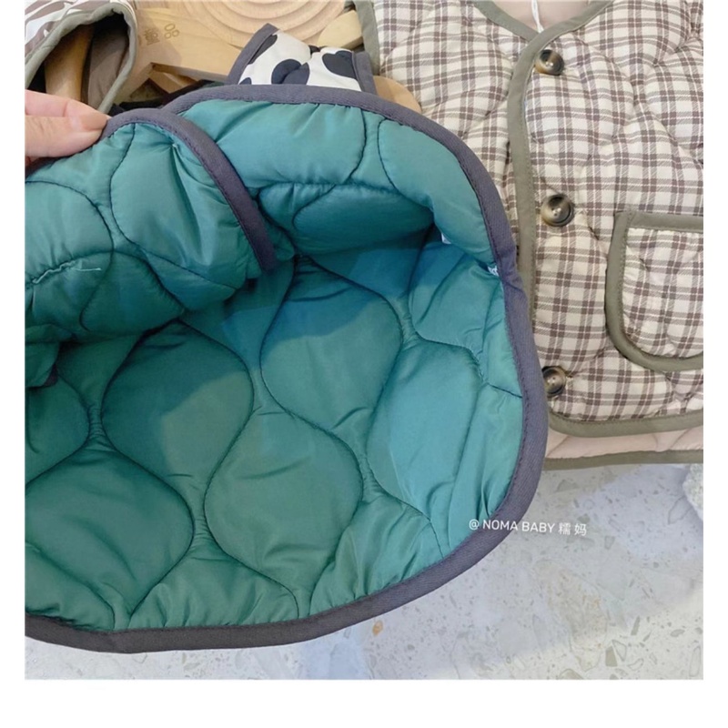 Áo Khoác Thu Đông Không Tay Giữ Ấm Phong Cách Hàn Quốc Mới Cho Bé Trai Và Bé Gái