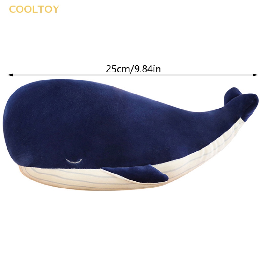 Thú Nhồi Bông Hình Cá Voi Xanh Dễ Thương Cho Bé Gái