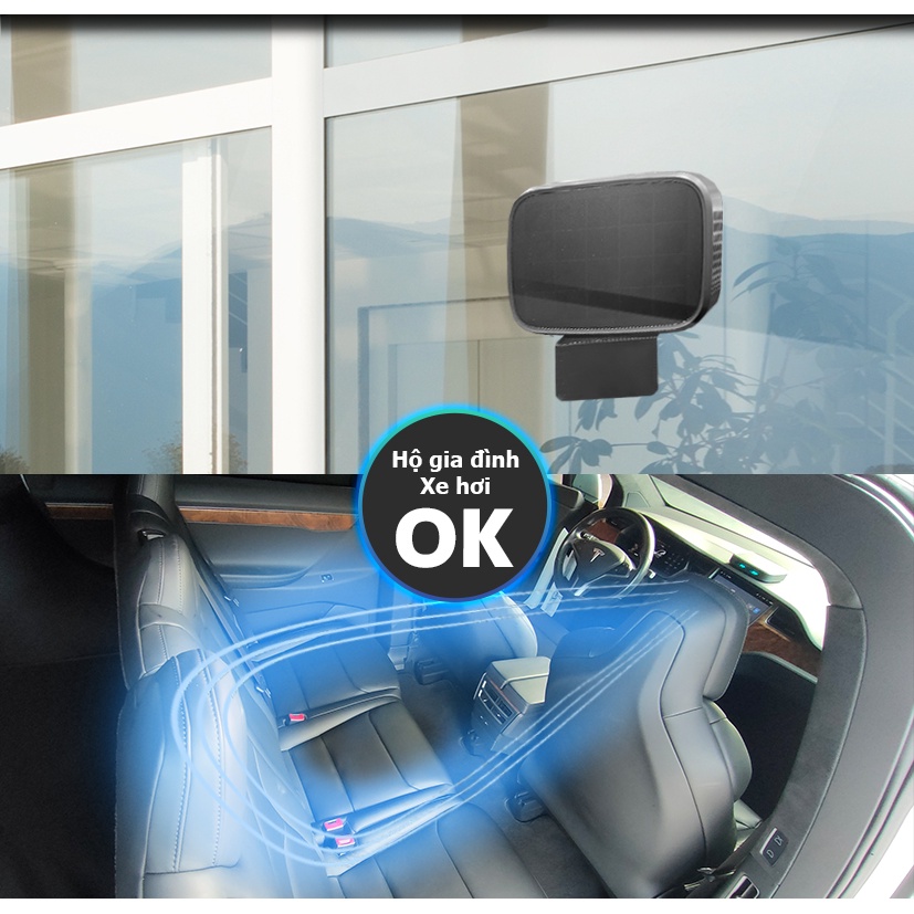 【Future Lab.】Máy Lọc Không Khí, Lọc Bụi, Khử Mùi Ion Âm Năng Lượng Mặt Trời Cho Ô Tô & Phòng Ngủ GC1 Mini Air Purifier | BigBuy360 - bigbuy360.vn