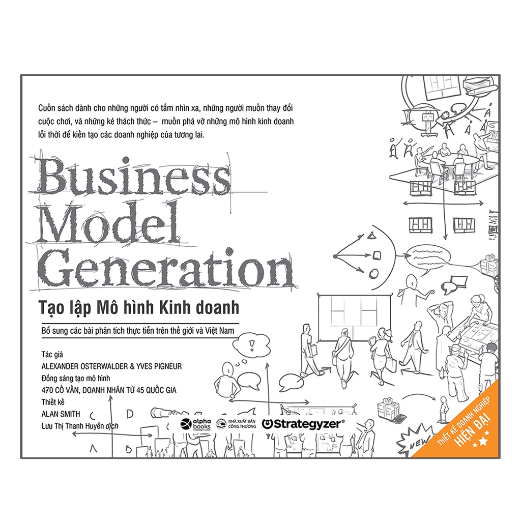Sách - Tạo Lập Mô Hình Kinh Doanh + Mô hình cá nhân + mô hình bất bại + Kiểm Chứng Ý Tưởng Kinh Doanh