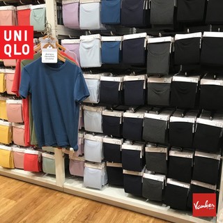 Áo thun cổ tròn uniqlo / áo thun trơn nam / áo thun trơn nữ