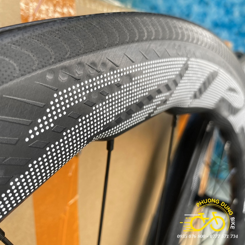 Bộ vành Carbon xe đạp road ZIPP 454 NSW 700Cx58mm
