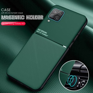 Ốp Điện Thoại Da Có Nam Châm Hít Xe Hơi Dành Cho Samsung Galaxy A12 12a SM-A125F/DNS 6.5''