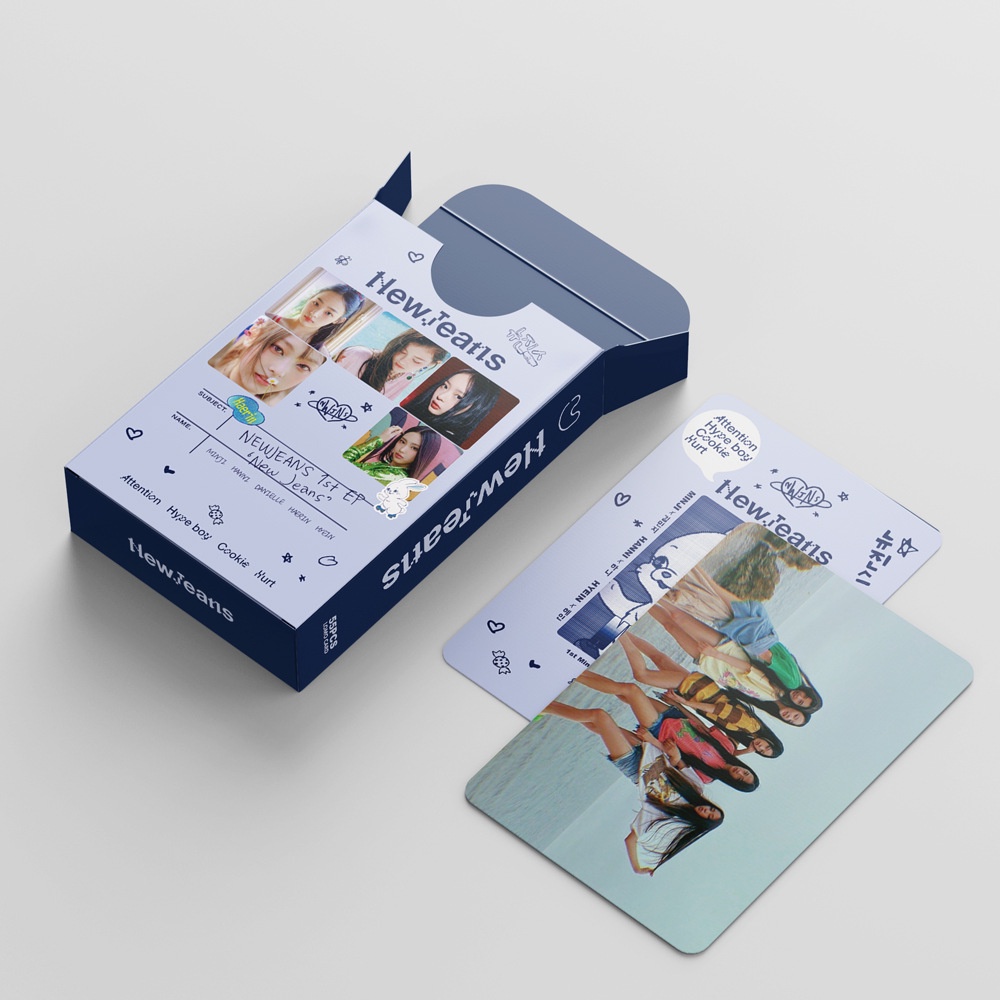 Kpop NewJeans Album《New Jeans》Photocard MINJI Lomo Card