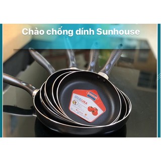 Chảo Chống Dính Sunhouse Size 18 cm/20 cm/24 cm/26 cm. Chảo chống dính Happy time (tập đoàn Sunhouse)