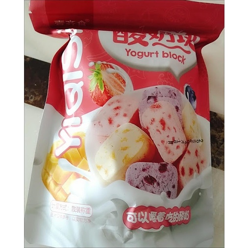 SỮA CHUA VIÊN SẤY LẠNH, SỮA CHUA ĐÔNG KHÔ GÓI 90G - LẶT VẶT SHOP