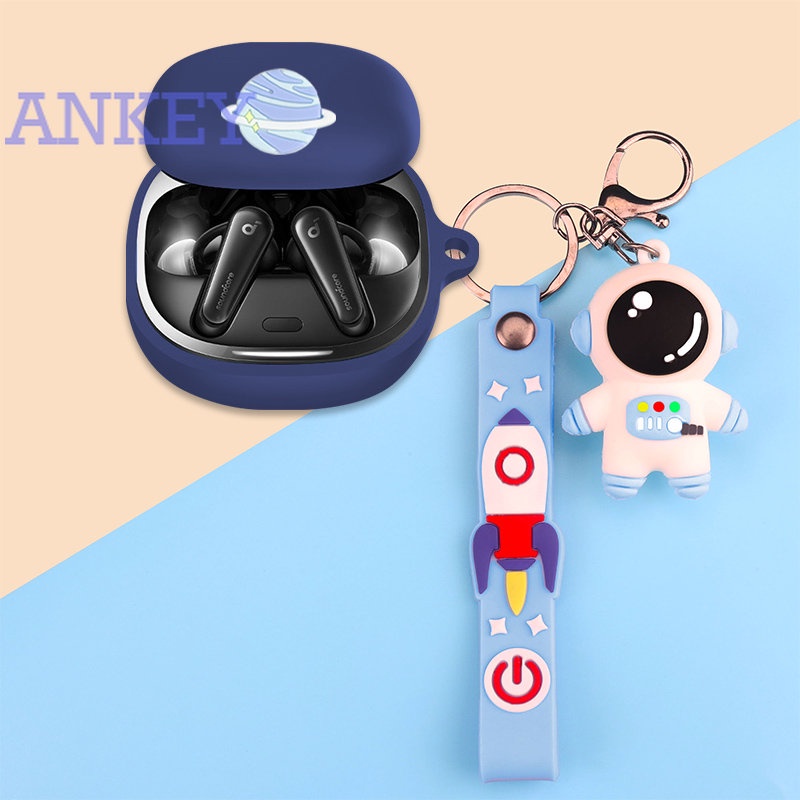 Soundcore Liberty 4 Case Protective Silicone Liberty4 Headset Wireless Bluetooth Cartoon Shell