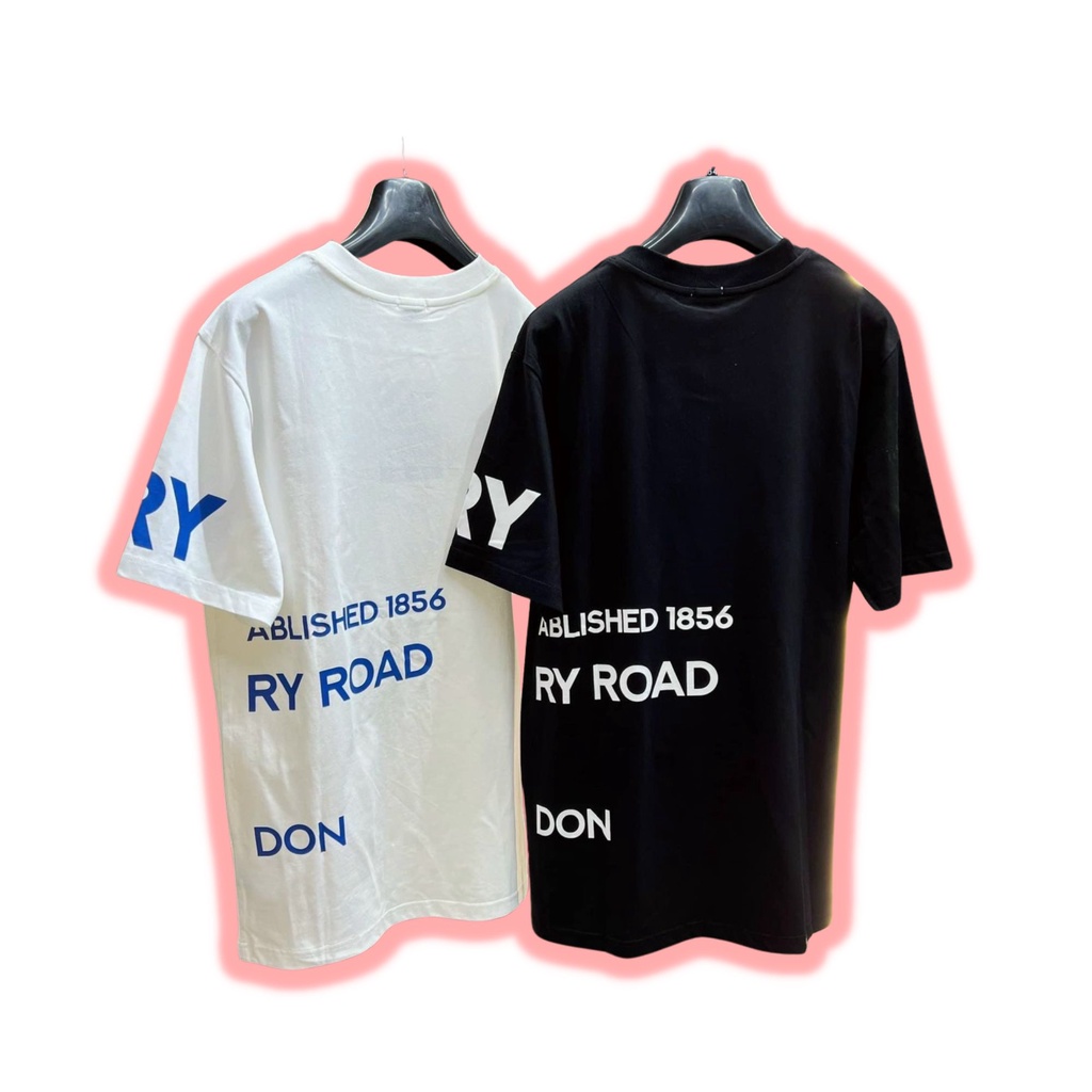 Áo Thun BBR Lon Don Fom Rộng Nam Nữ - Áo Phông Cotton Chữ In