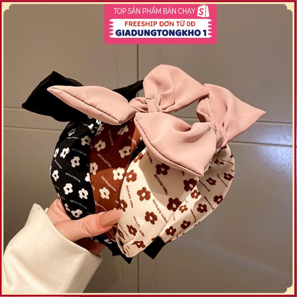 PVN52793 Bờm tóc trẻ con hoạ tiết hình hoa Giá Rẻ