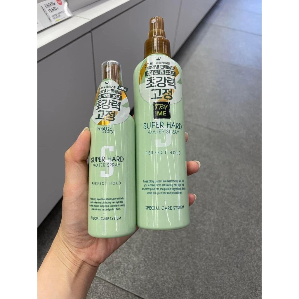 XỊT GIỮ NẾP TÓC FOREST STORY SUPER HARD WATER SPRAY