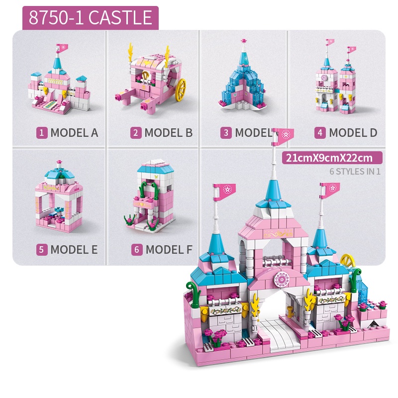 Đồ chơi khối xây dựng mô hình lắp ráp 6ni1 1000 Mảnh Tên Lửa Tàu Con Thoi Quà Tặng Sinh Nhật Cho Trẻ Bé Trai