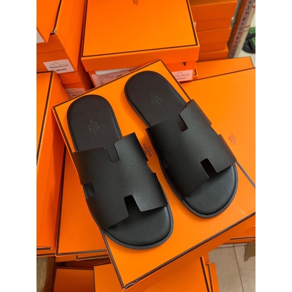 Dép Nam HM Đế Gỗ Hàng Siêu Cấp Full Box Có Ba Màu