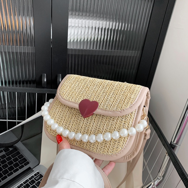 Túi Xách Đeo Vai Vải Dệt Phong Cách Thời Trang Retro Dành Cho Nữ