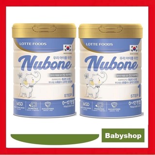 [Date 2027] Combo 2 Lon Sữa Nubone Plus+ Step 1 Step 2 750g.....