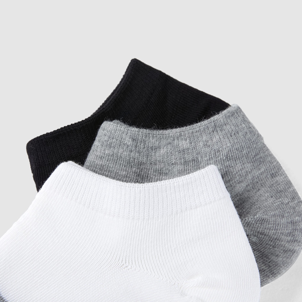 HLA - Bộ Ba Đôi Vớ Nam cao cấp Micro-elastic Breathable Soft Socks