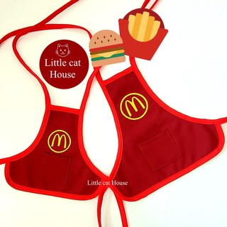 Yếm/Tạp dề McDonald Hàn Quốc cho chó mèo