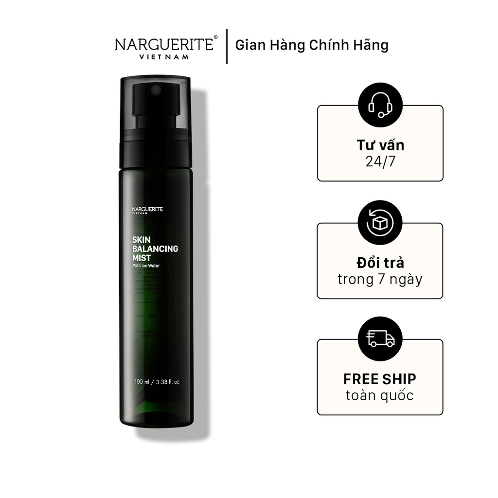 Nước xịt khoáng Narguerite cân bằng da Skin Balancing Mist 100ml