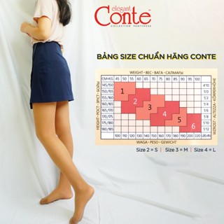 Quần tất Nga Prestige 12Den CONTE màu da siêu mỏng thật chân, siêu dai bền, chống nắng, giữ nhiệt - contevn