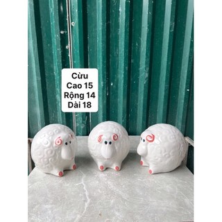 Heo đất tiết kiệm sứ bát tràng size vừa
