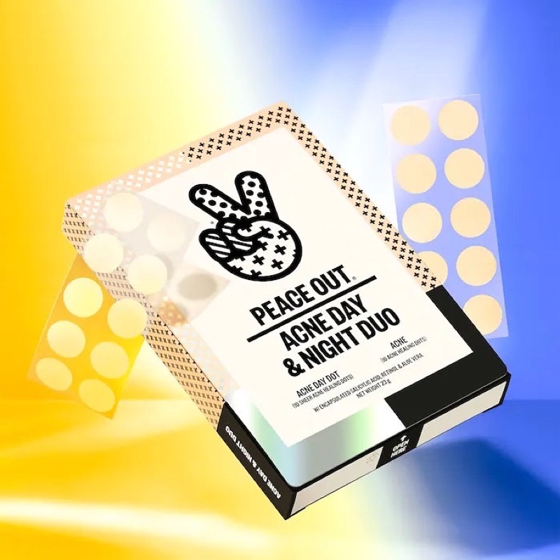 Miếng dán mụn Peace Out Acne Salicylic Acid Day & Night