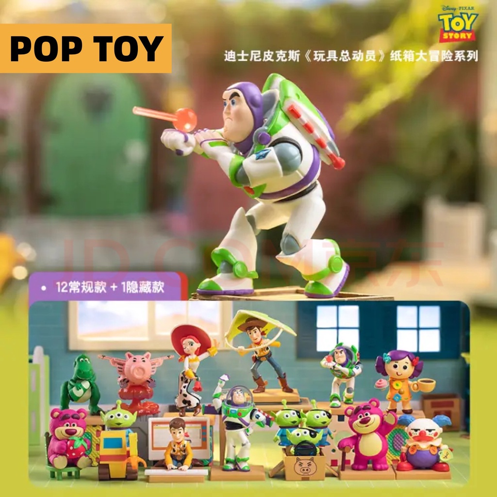 Mô Hình Búp Bê Pixar Hoạt Hình Disney / Pixar Phiêu Lưu Sunnyside Adventure Series Popmart Quà Tặng Cho Bạn Bè