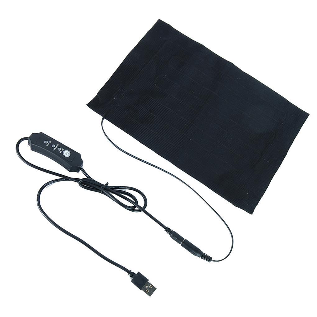 Đệm Sưởi Ấm Bụng Chạy Điện USB 3 Chế Độ Tiện Dụng