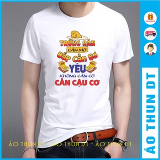Áo thun - Trứng rán cần mỡ, bắp cần bơ
