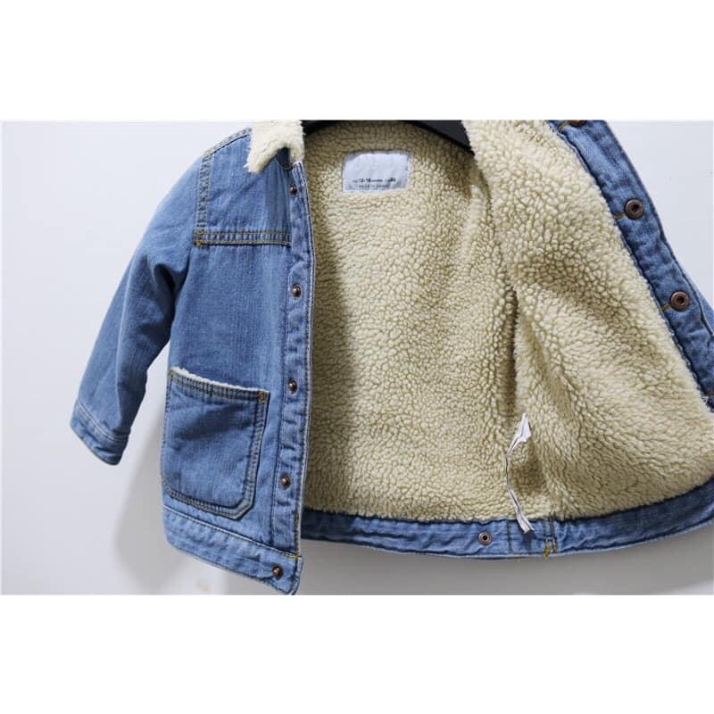 Áo denim GAP, ZARA, NEXT lót lông cừu
