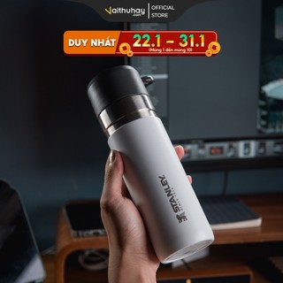 Bình Giữ Nhiệt 500ml Stanley Go Bottle Chất Thép Không Gỉ Gi Giữ Lạnh 8 Tiếng - Vaithuhay