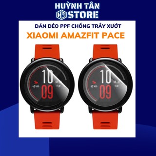 Dán dẻo PPF xiaomi amazfit pace trong suốt hoặc nhám chống bám vân tay bảo vệ màn hình mua 1 tặng 1 huỳnh tân store