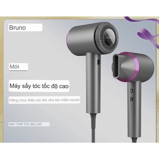 MÁY SẤY TÓC BRUNO - Sử dụng công nghệ ion âm