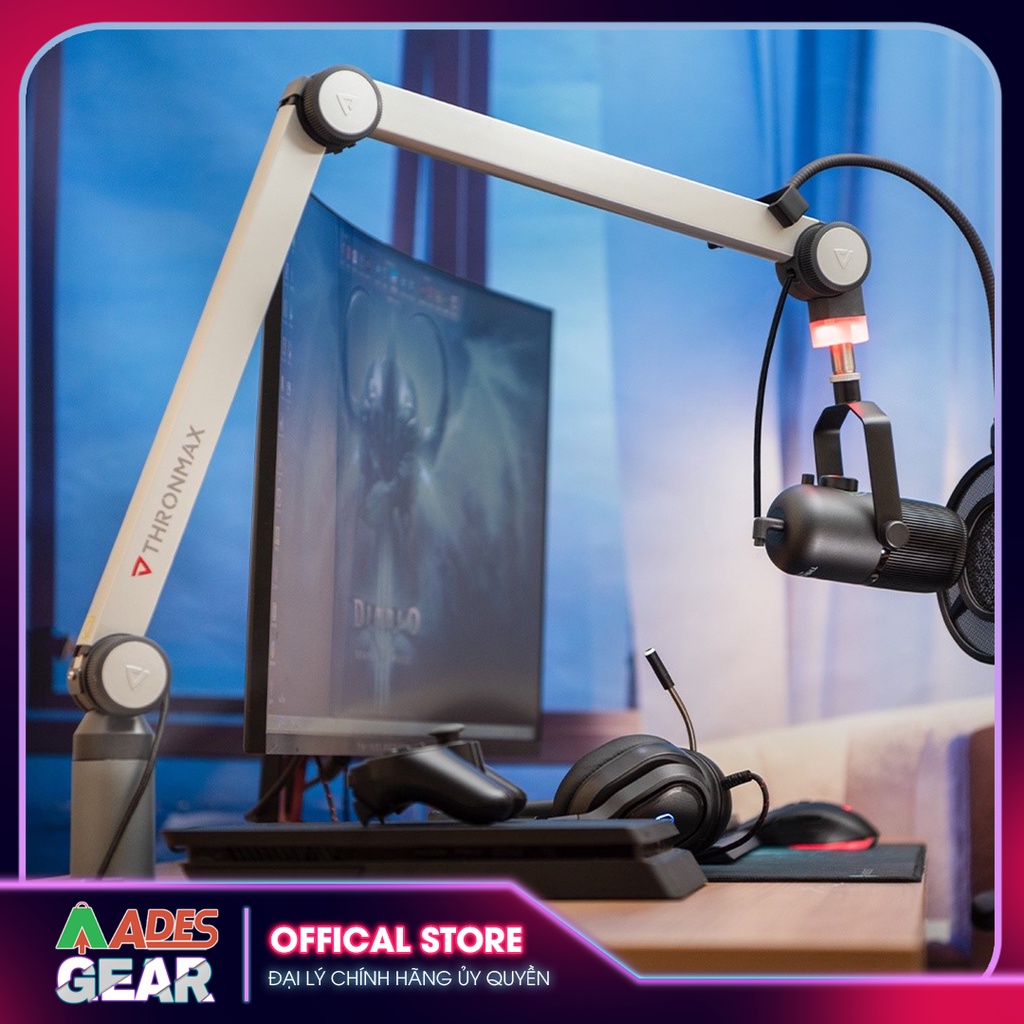 ✔️ Chân kẹp / Arm mic Thu âm Thronmax seri ✔️ Thiết kế cao cấp ✔️ BẢO HÀNH 12 THÁNG