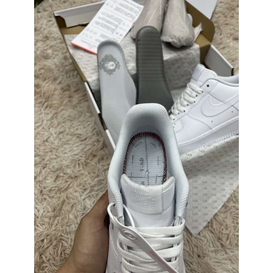 Giày air force 1 af1 trắng thể thao sneaker nam nữ cổ thấp full box