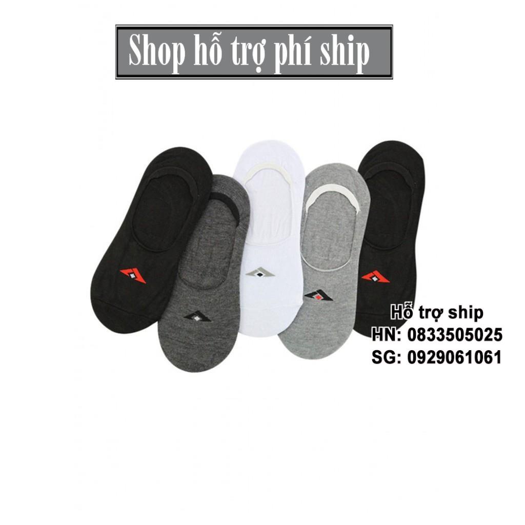 Hỗ trợ Ship- Combo 5 Đôi Tất (Vớ) Nửa Bàn Chân Chống Hôi Chân