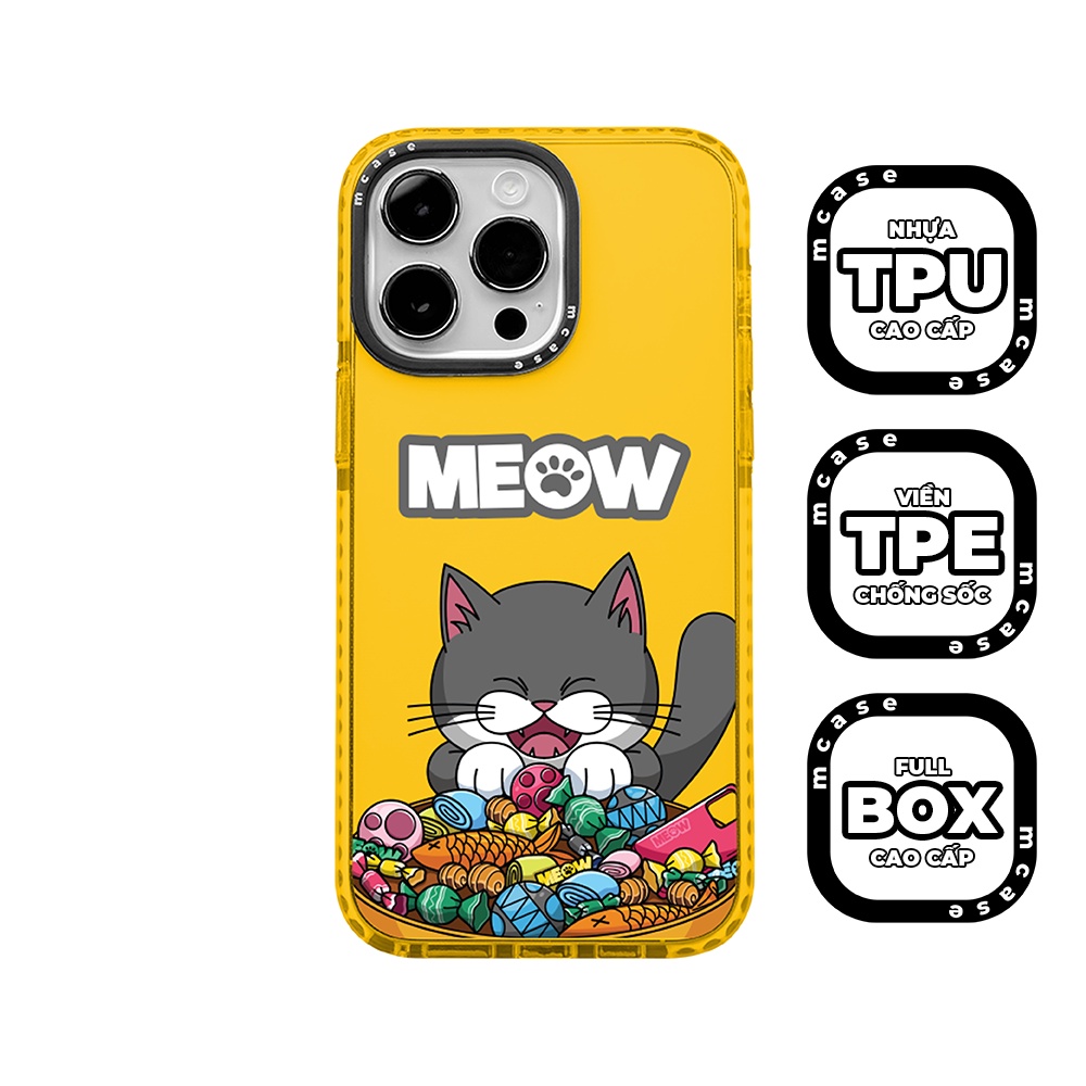 Ốp iphone Chống Sốc Meow Bowl 2.0 M CASE iphone 11 / 11 Pro Max / 12 / 12 Pro Max / 13 / 13 Pro Max / 14 / 14 Pro Max