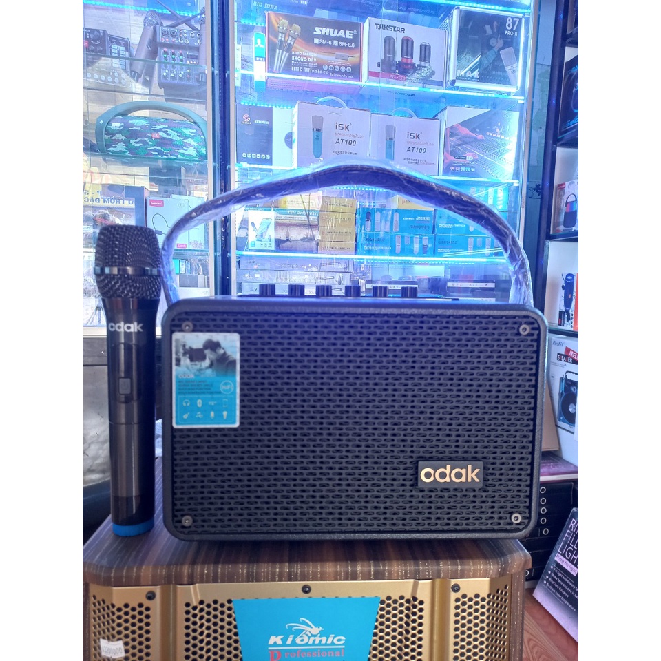Loa Odak AD36-05 Di Động bluetooth Karaoke cao cấp tặng kèm mic không dây odak ̣ chính hãng