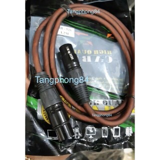 Dây canon có nhiều kích thước . 2 đầu cái hoặc 2 đầu đực - giá 1 sợi 60k
