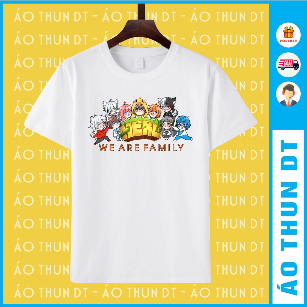 Áo thun Hero Team - Anime, Game