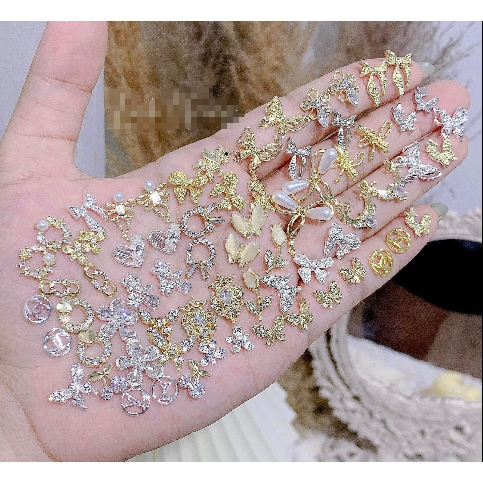 Các Mã Charm Nail Mới Giá Lẻ Cái Ạ