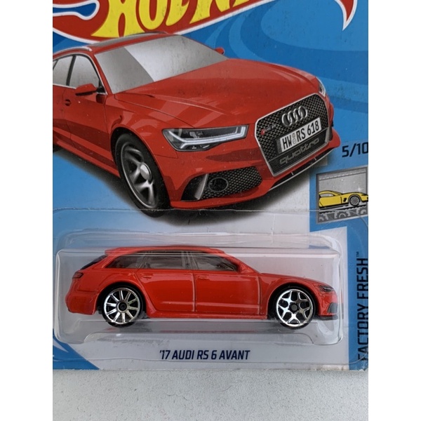 Hot Wheels ‘17 Audi RS 6 Avant
