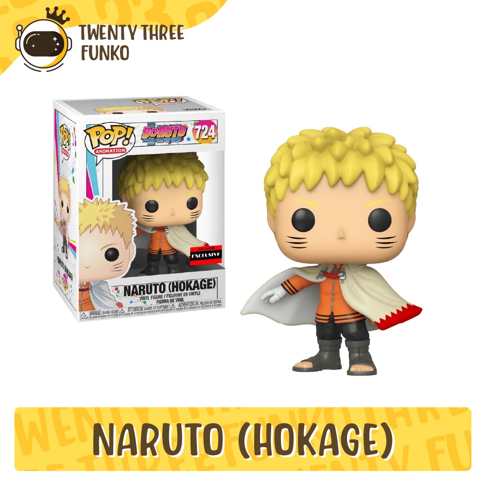 Mô Hình Funko Pop • Naruto (Hokage) 724 • Boruto (AAA)