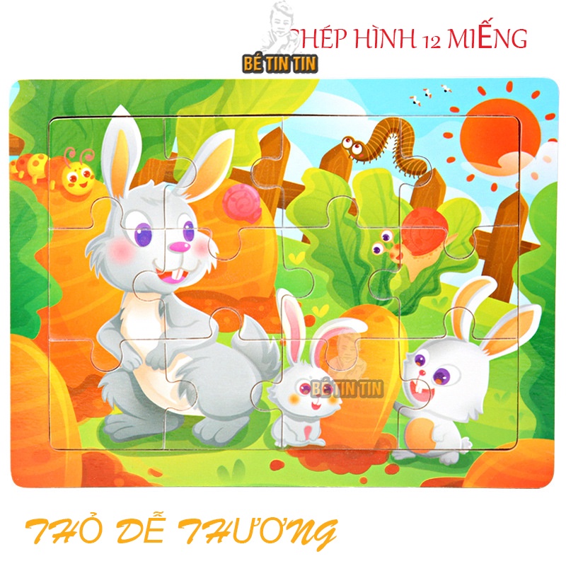 Bảng ghép 12 miếng ghép