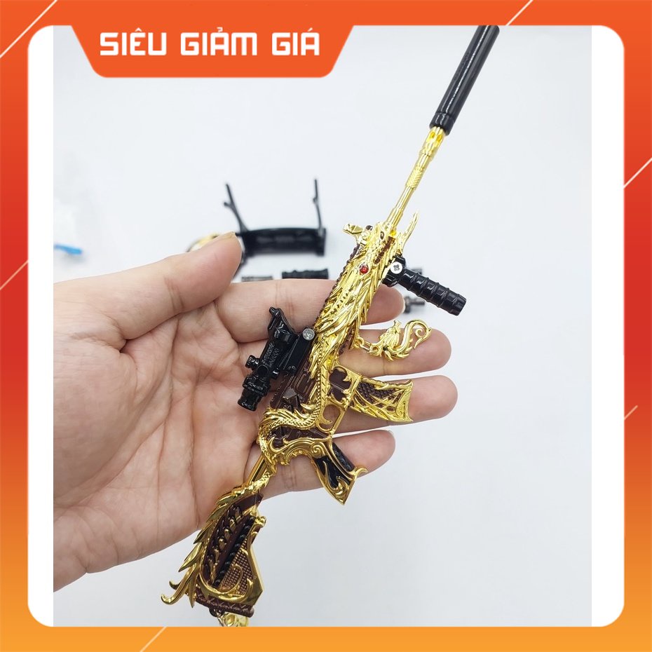 Mô hình trưng bày - Set Súng PUBG Golden Dragon