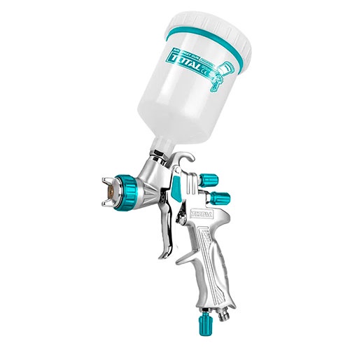 Súng phun sơn 600cc TOTAL TAT10605 chuyên phun sơn xe sơn nền bóng Đầu phun tiêu chuẩn 1.3mm